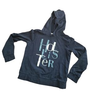 🌷Hollister hoodie navy blue size Medium